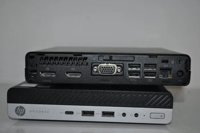 Неттоп HP ProDesk 600 G3 Mini PC USFF / Intel Core i3-7100T (2 (4) ядра по 3.4 GHz) / 8 GB DDR4 / 250 GB HDD / Intel HD Graphics 630 / Без OC б/в - зображення 5