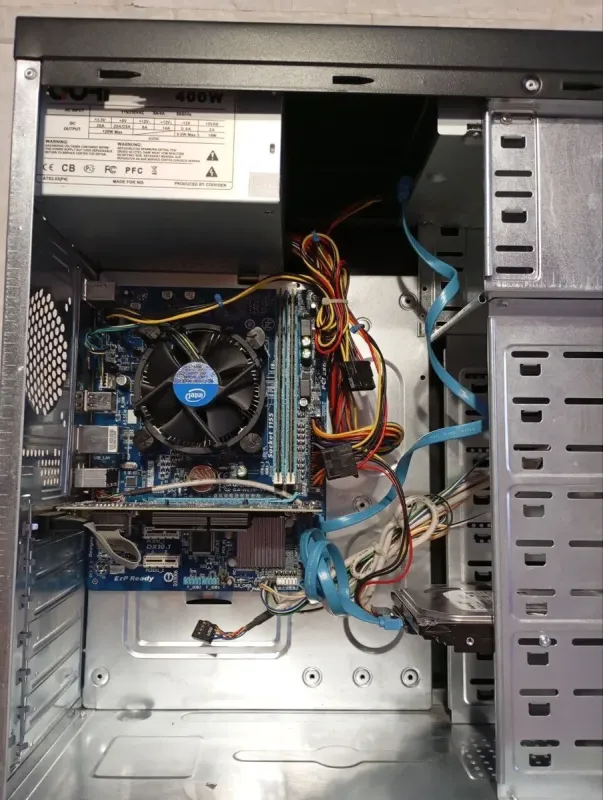 ПК Б-клас Gigabyte Tower / Intel Core i5-3330S (4 ядра по 2.7 - 3.2 GHz) / 8 GB DDR3 / 500 GB HDD / nVidia GeForce 210, 1 GB DDR3, 64-bit / DVD-RW / 400W б/в - зображення 4