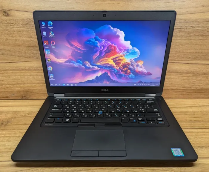 Ультрабук Б-клас Dell Latitude 5480 / 14" (1366x768) TN / Intel Core i5-7200U (2 (4) ядра по 2.5 - 3.1 GHz) / 8 GB DDR4 / 256 GB SSD / Intel HD Graphics 620 / WebCam / HDMI / Windows 10 б/в - зображення 2