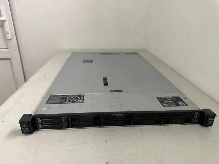 Сервер HP ProLiant DL360 Gen10 1U Rack / 2x Intel Xeon Gold 6152 (22 (44) ядра по 2.1 - 3.7 GHz) / 384 GB DDR4 / 2x 1200 GB HDD (SAS) / Smart Array P408i-a SR Gen10 Controller / 2x 500W б/в - зображення 2