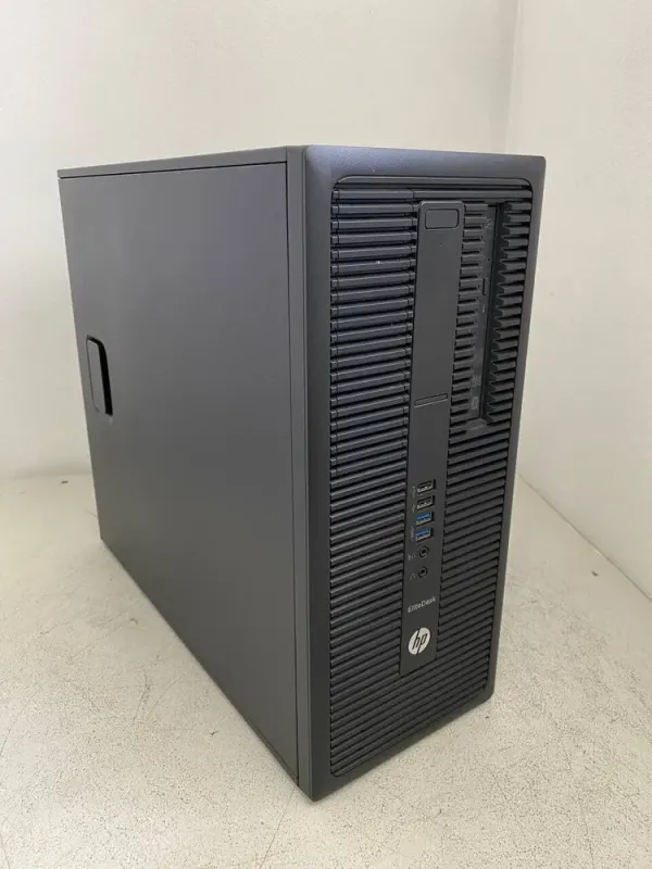 Комп'ютер HP EliteDesk 800 G2 Tower / Intel Core i3-6100 (2 (4) ядра по 3.7 GHz) / 8 GB DDR4 / 128 GB SSD / Intel HD Graphics 530 / DVD-ROM б/в - зображення 3