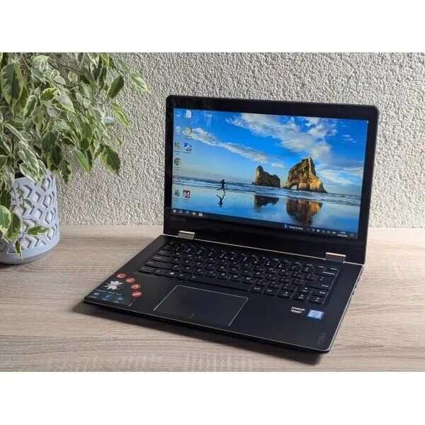 Ноутбук-трансформер Lenovo Yoga 510 / 14" (1920x1080) TN Touch / Intel Core i7-6500U (2 (4) ядра по 2.5 - 3.1 GHz) / 8 GB DDR4 / 256 GB SSD / AMD Radeon R5 M330, 2 GB GDDR3, 64-bit / WebCam б/в - зображення 5