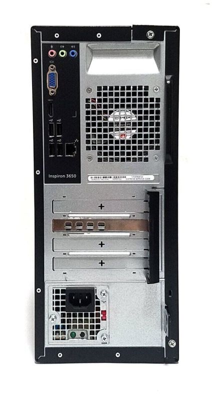 ПК Dell Inspirion 3650 / Intel Core i3-6100 (2 (4) ядра по 3,7 ГГц) / 16 ГБ DDR3 / 512 ГБ SSD / AMD FirePro W4100, 2 ГБ GDDR5, 128-біт / Wi-Fi+Bluetooth / DVD / Win 10 Home Lic б/в - зображення 3