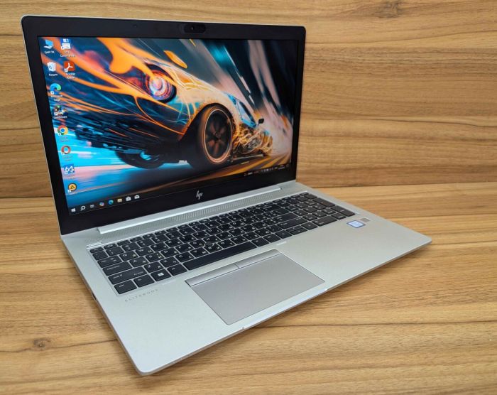 Ультрабук HP EliteBook 850 G6 / 15.6" (1920x1080) IPS / Intel Core i5-8265U (4 (8) ядра по 1.6 - 3.9 GHz) / 16 GB DDR4 / 512 GB SSD / Intel UHD Graphics / TouchID / WebCam / Windows 10 б/в - зображення 4