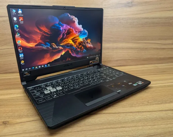 Ігровий ноутбук Asus TUF Gaming A15 FA566IV / 15.6" (1920x1080) IPS / AMD Ryzen 7 4800H (8 (16) ядер по 2.9 - 4.2 GHz) / 16 GB DDR4 / 1000 GB SSD / nVidia GeForce RTX 2060, 6 GB GDDR6, 192-bit / WebCam / Windows 10 б/в - зображення 4