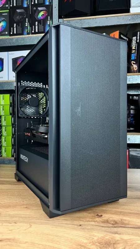 Збірка під замовлення: ігровий ПК GameMax Infinity Mini Tower / AMD Ryzen 5 3600 (6 (12) ядер по 3.6 - 4.2 GHz) / 16 GB DDR4 / 480 GB SSD / AMD Radeon RX 5600 XT, 6 GB GDDR6, 192-bit / 550W б/в - зображення 3