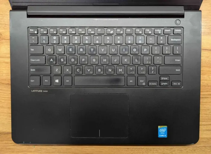 Ноутбук Б-клас Dell Latitude 3450 / 14" (1366x768) TN / Intel Core i5-5200U (2 (4) ядра по 2.2 - 2.7 GHz) / 8 GB DDR3 / 240 GB SSD / Intel HD Graphics 5500 / WebCam / HDMI / Windows 10 б/в - зображення 4