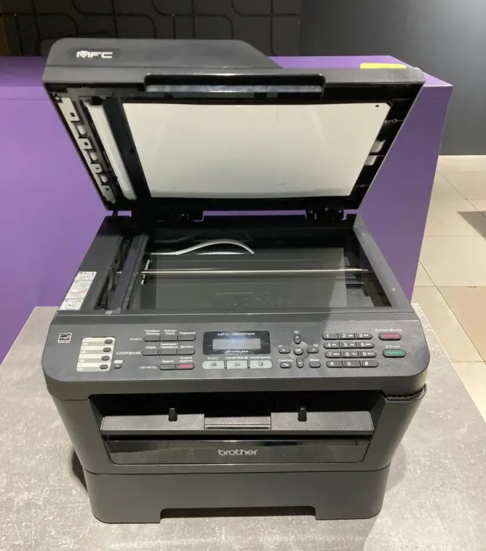БФП Brother MFC-7860DWR / Лазерний монохромний друк / 2400 x 600 dpi / A4 / 26 стор/хв / USB 2.0, Ethernet, WiFi б/в - зображення 4
