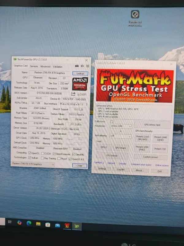 Комплект: AeroCool Cylon BG Tempered Tower / Intel Core i7-4790 (4 (8) ядра по 3.6 - 4.0 GHz) / 20 GB DDR3 / 500 GB SSD + 500 GB HDD / AMD Radeon RX 470, 4 GB GDDR5, 256-bit / 350W + Монітор LG 24MB37PM-B / 24" (1920x1080) IPS б/в - зображення 9