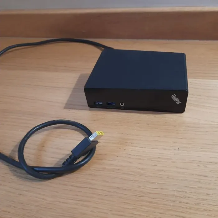 Док-станція Lenovo ThinkPad Dock OneLink Dock Midnight Black DU9026S1 / OneLink / HDMI / USB 3.0, USB 2.0 / Gigabit Ethernet б/в - зображення 2