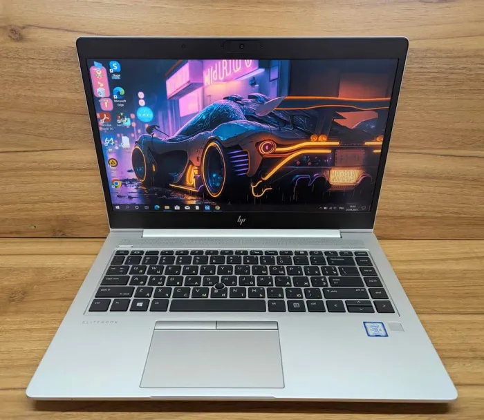 Ультрабук HP EliteBook 840 G5 / 14" (1920x1080) IPS / Intel Core i5-7300U (2 (4) ядра по 2.6 - 3.5 GHz) / 16 GB DDR4 / 512 GB SSD / Intel UHD Graphics 620 / WebCam / Fingerprint / Windows 10 б/в - зображення 2