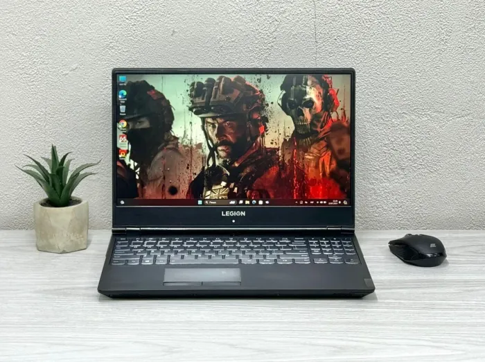 Ігровий ноутбук Lenovo Legion Y540-15IRH / 15.6" (1920x1080) IPS / Intel Core i7-9750H (6 (12) ядер по 2.6 - 4.5 GHz) / 16 GB DDR4 / 256 GB SSD + 500 GB HDD / nVidia GeForce RTX 2060, 6 GB GDDR6, 192-bit / WebCam / Win 11 Home б/в - зображення 2