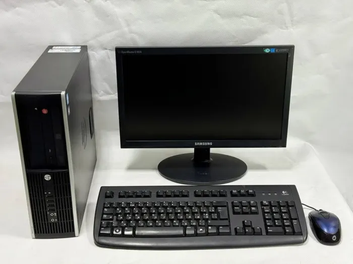 Комплект ПК: HP Compaq Elite 8300 SFF / Intel Core i3-3220 (2 (4) ядра по 3.3 GHz) / 8 GB DDR3 / 500 GB HDD / Intel HD Graphics 2500 + Монітор Б-клас Samsung SyncMaster E1920N / 19" (1366x768) TN / VGA  б/в - зображення 2