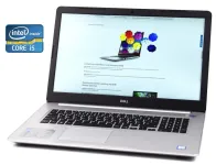 Ноутбук Dell Inspiron 5770 / 17.3" (1920x1080) IPS / Intel Core i5-8250U (4 (8) ядра по 1.6 - 3.4 GHz) / 8 GB DDR4 / 240 GB SSD / Intel UHD Graphics 620 / WebCam / DVD-ROM / Win 10 Pro б/в