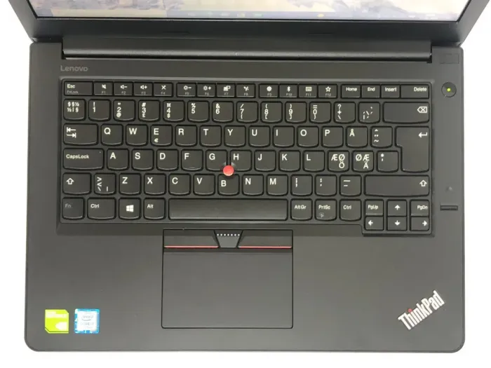 Ноутбук Б-клас Lenovo ThinkPad E470 / 14" (1920x1080) TN / Intel Core i7-7500U (2 (4) ядра по 2.7 - 3.5 GHz) / 16 GB DDR4 / 256 GB SSD / nVidia GeForce 940MX, 2 GB GDDR5, 64-bit / WebCam / Win 10 Pro б/в - зображення 8