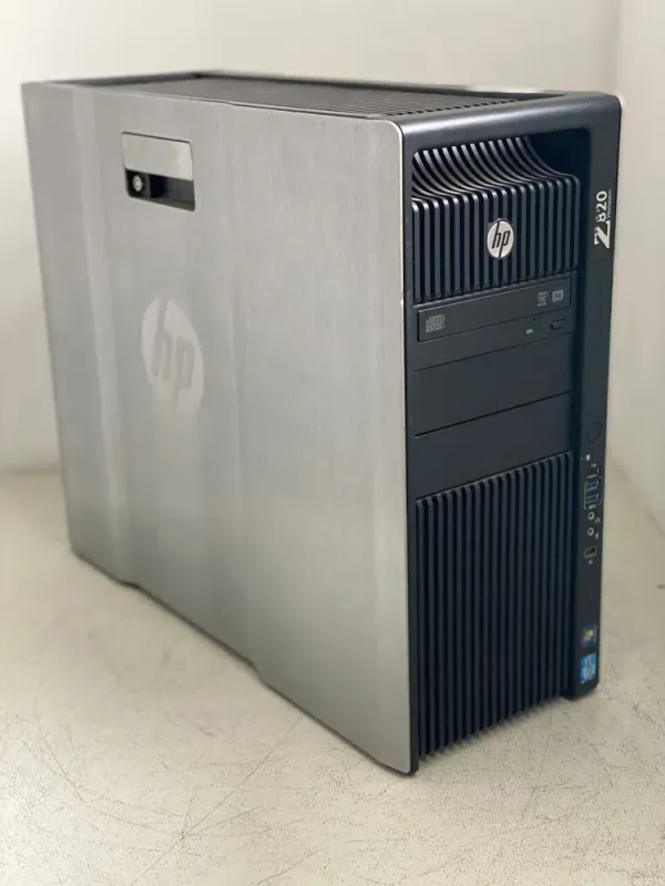 Робоча станція HP Z820 Workstation Tower / 2x Intel Xeon E5-2658 v2 (10 (20) ядер по 2.4 - 3.0 GHz) / 64 GB DDR3 / 240 GB SSD / AMD Radeon R9 280, 3 GB GDDR5, 384-bit / DVD-ROM б/в - зображення 3