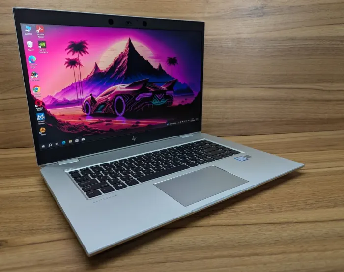 Ігровий ноутбук Б-клас HP EliteBook 1050 G1 / 15.6" (1920x1080) IPS / Intel Core i7-8850H (6 (12) ядер по 2.6 - 4.3 GHz) / 16 GB DDR4 / 512 GB SSD / nVidia GeForce GTX 1050, 4 GB GDDR5, 128-bit / WebCam / TouchID / Windows 10 б/в - зображення 4