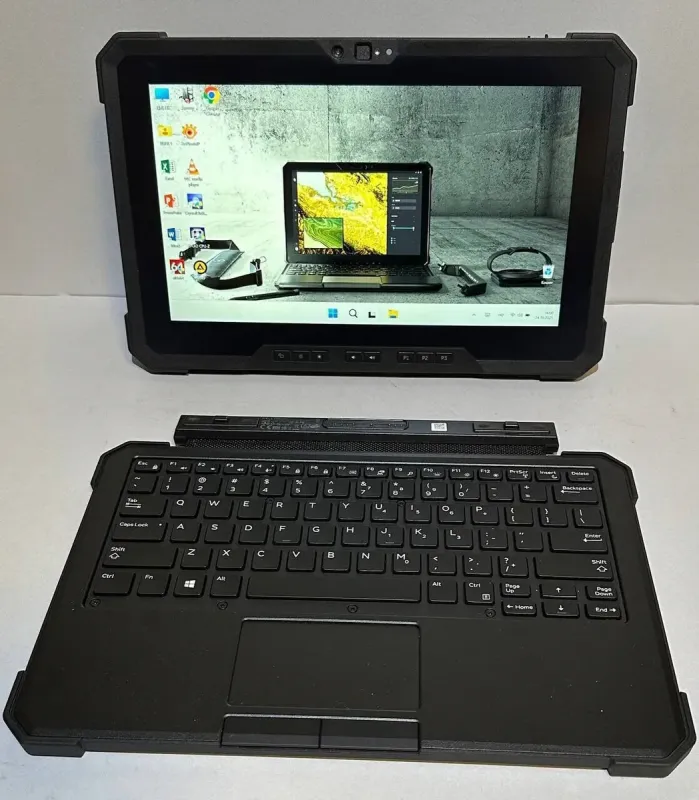 Нетбук-трансформер Dell Latitude 7220 Rugged Extreme / 11.6" (1920x1080) TN Touch / Intel Core i7-8665U (4 (8) ядра по 1.9 - 4.8 GHz) / 16 GB DDR3 / 256 GB SSD / Intel UHD Graphics 620 / WebCam б/в - зображення 8