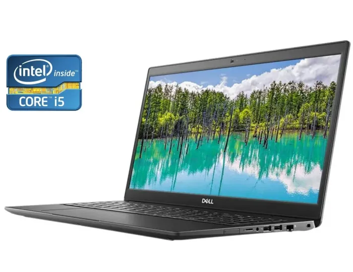 Ультрабук Dell Latitude 3510 / 15.6" (1920x1080) IPS / Intel Core i5-10210U (4 (8) ядра по 1.6 - 4.2 GHz) / 16 GB DDR4 / 240 GB SSD / Intel UHD Graphics / WebCam б/в - зображення 1