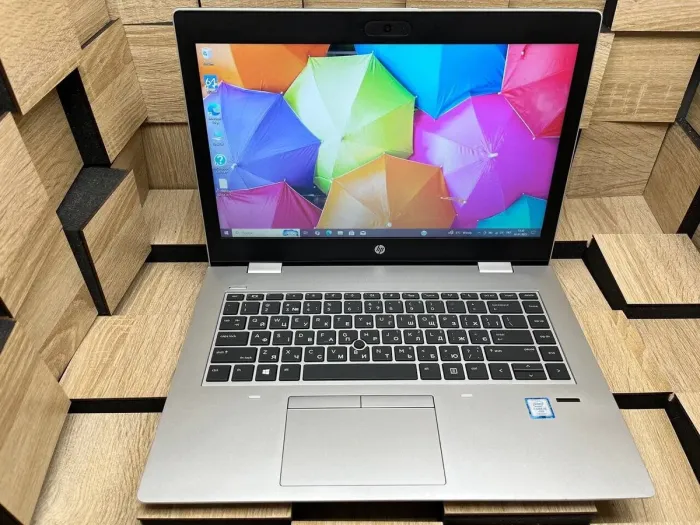 Ноутбук Б-клас HP Probook 640 G4 / 14" (1366x768) TN / Intel Core i5-7300U (2 (4) ядра по 2.6 - 3.5 GHz) / 8 GB DDR4 / 256 GB SSD / Intel HD Graphics 620 / WebCam / Fingerprint / HDMI б/в - зображення 2