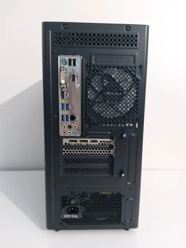 Комп'ютер Prologix GM-01MAV Tower / Intel Core i7-4790K (4 (8) ядра по 4,0 - 4,4 ГГц) / 24 ГБ DDR3 / 512 ГБ SSD + 500 ГБ HDD / nVidia GeForce GTX 1650, 4 ГБ GDDR6, 128-біт / 500 Вт б/в - зображення 7