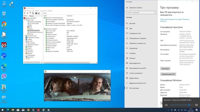 Мобільна робоча станція Dell Precision 5520 / 15.6" (3840x2160) IPS Touch / Intel Core i7-7820HQ (4 (8) ядра по 2,9 - 3,9 ГГц) / 16 ГБ DDR4 / 512 ГБ SSD + 500 ГБ HDD / nVidia Quadro M1200, 4 ГБ GDDR5, 128-біт / WebCam / Win 10 Pro б/в - зображення 8