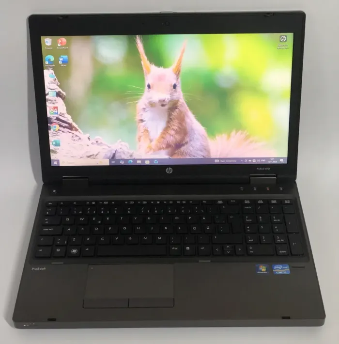 Ноутбук HP ProBook 6570b / 15.6" (1600x900) TN / Intel Core i5-3210M (2 (4) ядра по 2.5 - 3.1 GHz) / 8 GB DDR3 / 500 GB HDD / Intel HD Graphics 4000 / WebCam / DVD-ROM б/в - зображення 2