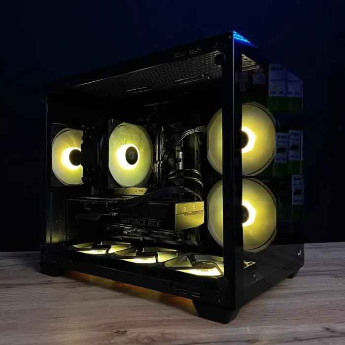 Збірка на замовлення: ігровий ПК AeroCool Dryft Mini Tower / AMD Ryzen 5 7500F (6 (12) ядер по 3,7 - 5,0 ГГц) / 32 ГБ DDR5 / 1000 ГБ SSD M.2 / nVidia GeForce RTX 5070, 12 ГБ GDDR7, 192-bit / 750 Вт - зображення 3