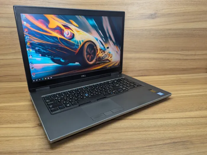 Мобільна робоча станція Dell Precision 7740 / 17.3" (1920x1080) IPS / Intel Core i5-9400H (4 (8) ядра по 2.5 - 4.3 GHz) / 32 GB DDR4 / 480 GB SSD / nVidia Quadro RTX 3000, 6 GB GDDR6, 192-bit / TouchID / Windows 10 б/в - зображення 4