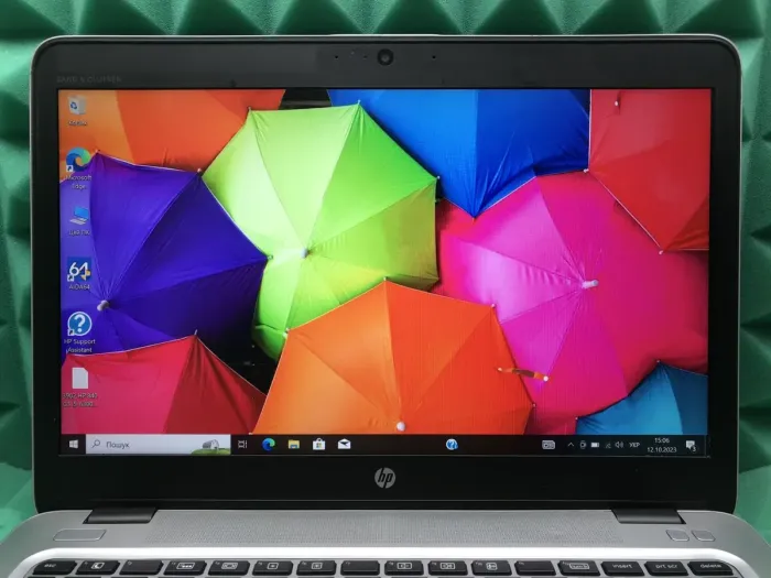 Ноутбук Б-клас HP EliteBook 840 G3 / 14" (1920x1080) IPS / Intel Core i5-6300U (2 (4) ядра по 2.4 - 3.0 GHz) / 8 GB DDR4 / 256 GB SSD / Intel HD Graphics 520 / WebCam / Fingerprint / DisplayPort б/в - зображення 3