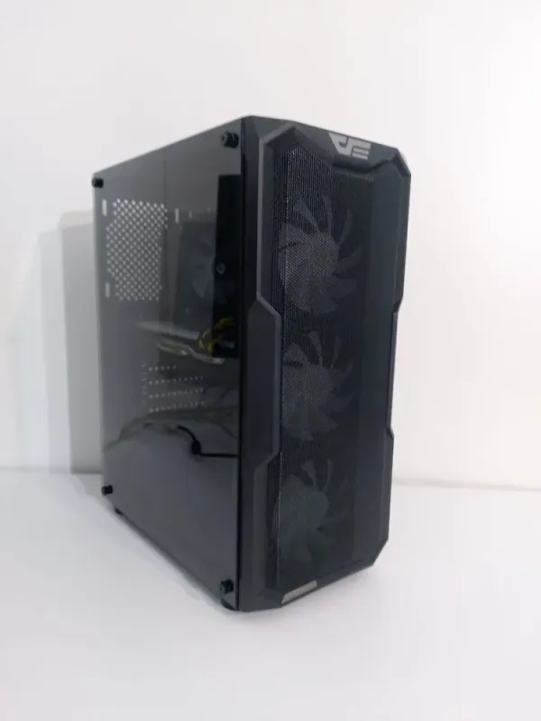 Комплект ПК: DarkFlash Aquarius Mesh Tower / Intel Core i5-7400 (4 ядра по 3.0 - 3.5 GHz) / 32 GB DDR4 / 240 GB SSD M.2 + 500 GB HDD / AMD Radeon RX 570, 8 GB GDDR5, 256-bit / 600W + Монітор LG 24MB37PM-B / 24" (1920x1080) IPS б/в - зображення 5