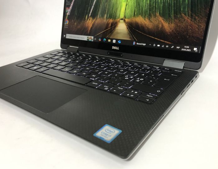 Ультрабук-трансформер Dell XPS 13 9365 / 13.3" (1920x1080) IPS Touch / Intel Core i7-7Y75 (2 (4) ядра по 1.3 - 3.6 GHz) / 16 GB DDR3 / 256 GB SSD / Intel HD Graphics 615 / WebCam / Win 10 Pro б/в - зображення 9
