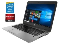 Ноутбук Б-клас HP EliteBook 840 G1 / 14" (1366x768) TN / Intel Core i7-4600U (2 (4) ядра по 2.1 - 3.3 GHz) / 16 GB DDR3 / 240 GB SSD / AMD Radeon HD 8750M, 1 GB DDR3, 128-bit / WebCam б/в