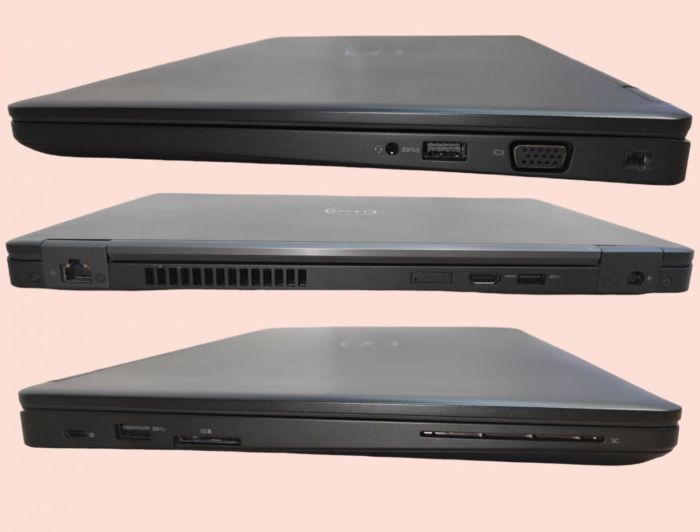 Ультрабук Dell Latitude 5480 / 14" (1920x1080) TN / Intel Core i5-7300U (2 (4) ядра по 2.6 - 3.5 GHz) / 8 GB DDR4 / 120 GB SSD M.2 / Intel HD Graphics 620 / WebCam б/в - зображення 4