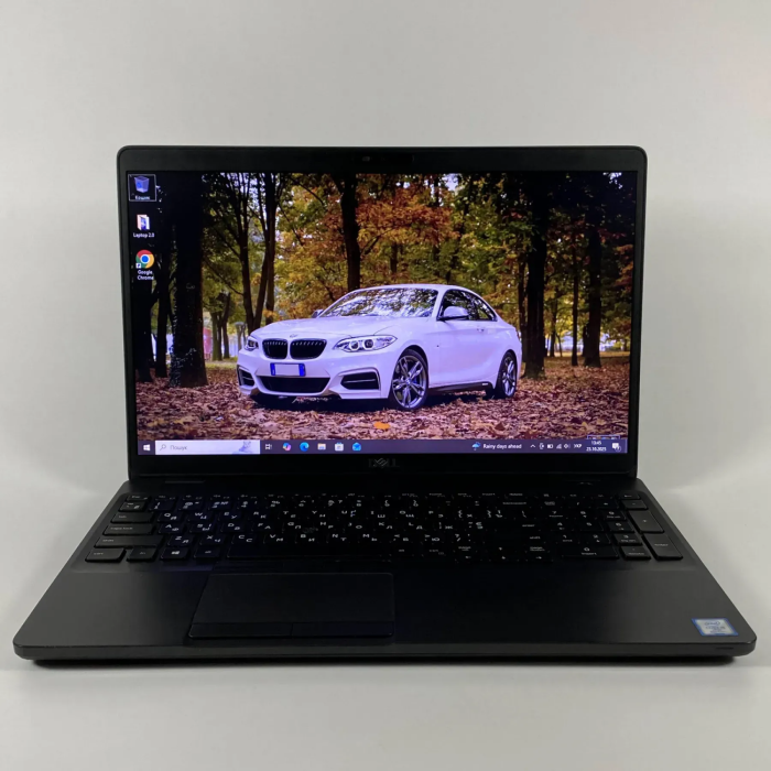 Ультрабук Б-клас Dell Latitude 5500 / 15.6" (1366x768) TN / Intel Core i5-8365U (4 (8) ядра по 1.6 - 4.1 GHz) / 16 GB DDR4 / 256 GB SSD / Intel UHD Graphics / WebCam / HDMI б/в - зображення 2