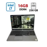 Ноутбук Б-клас Dell Latitude 5510 / 15.6" (1920x1080) IPS / Intel Core i7-10610U (4 (8) ядра по 1.8 - 4.9 GHz) / 16 GB DDR4 / 256 GB SSD / Intel UHD Graphics / WebCam б/в