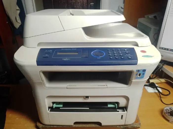 БФП Б-клас Xerox WorkCentre 3220/Лазерний монохромний друк/1200x1200 dpi/28 стор./хв/A4/USB 2.0, Ethernet/Дуплекс б/в - зображення 2