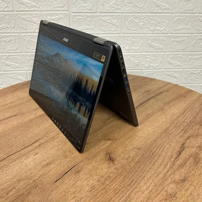 Ноутбук-трансформер Acer Aspire R5-571T / 15.6" (1920x1080) IPS Touch / Intel Core i5-7200U (2 (4) ядра по 2.5 - 3.1 GHz) / 8 GB DDR4 / 512 GB SSD / Intel HD Graphics 620 / WebCam б/в - зображення 7