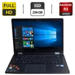 Ноутбук-трансформер Lenovo Yoga 510 / 14" (1920x1080) TN Touch / Intel Core i7-6500U (2 (4) ядра по 2.5 - 3.1 GHz) / 8 GB DDR4 / 256 GB SSD / AMD Radeon R5 M330, 2 GB GDDR3, 64-bit / WebCam б/в