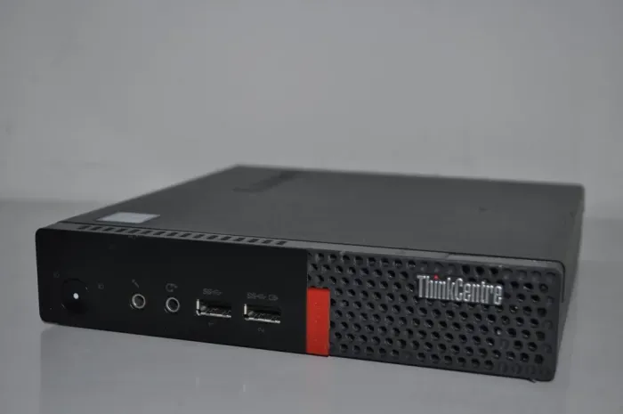 Неттоп Lenovo ThinkCentre M710q Tiny USFF / Intel Core i3-7100T (2 (4) ядра по 3.4 GHz) / 8 GB DDR4 / 256 GB SSD M.2 / Intel HD Graphics 630 / Windows 11 Pro + Кабель з DisplayPort на VGA б/в - зображення 5