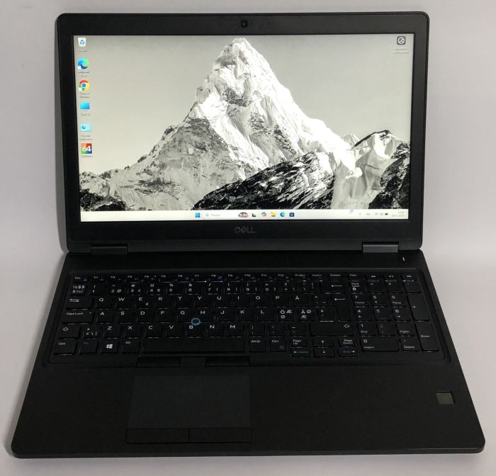 Робоча станція Dell Precision 3530 / 15.6" IPS / Core i7-8850H (6(12) ядер по 2.6-4.3 GHz) / 16GB DDR4 / 256GB SSD / Quadro P600, 4GB GDDR5, 128-bit / WebCam / HDMI б/в - зображення 4