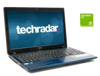 Ноутбук Acer Aspire 5750G / 15.6" (1366x768) TN / Intel Core i3-2330M (2 (4) ядра по 2.2 GHz) / 8 GB DDR3 / 128 GB SSD + 500 GB HDD / nVidia GeForce GT 520M, 1 GB DDR3, 64-bit / WebCam / Win 10 Pro б/в