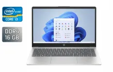 Ультрабук HP 14-ep0033cl / 14" (1920x1080) IPS / Intel Core i3-1315U (6 (8) ядер по 3.3 - 4.5 GHz) / 16 GB DDR4 / 512 GB SSD / Intel UHD Graphics / WebCam / Windows 11 б/в