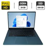 Ноутбук Asus VivoBook S430U / 14" (1920x1080) TN / Intel Core i3-8130U (2 (4) ядра по 2.2 - 3.4 GHz) / 20 GB DDR4 / 500 GB SSD / Intel UHD Graphics 620 / WebCam б/в
