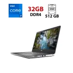 Ноутбук Dell Precision 7550 / 15.6" (1920x1080) IPS / Intel Core i7-10750H (6 (12) ядер по 2.6 - 5.0 GHz) / 32 GB DDR4 / 512 GB SSD / Intel UHD Graphics / WebCam б/в