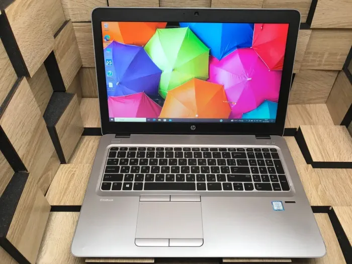 Ноутбук Б-клас HP EliteBook 850 G4 / 15.6" (1920x1080) TN / Intel Core i5-7200U (2 (4) ядер по 2.5 - 3.1 GHz) / 8 GB DDR4 / 256 GB SSD / Intel HD Graphics 620 / WebCam / Fingerprint б/в - зображення 2