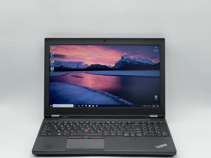 Мобільна робоча станція Lenovo ThinkPad P50 / 15.6" (1920x1080) IPS / Intel Core i7-6820HQ (4 (8) ядра по 2.7 - 3.6 GHz) / 16 GB DDR4 / 480 GB SSD / nVidia Quadro M1000M, 4 GB GDDR5, 128-bit / WebCam / Fingerprint б/в - зображення 2