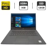 Ультрабук Dell Latitude 3410 / 14" (1920x1080) IPS / Intel Core i3-10110U (2 (4) ядра по 2.1 - 4.1 GHz) / 8 GB DDR4 / 128 GB SSD / Intel UHD Graphics / WebCam б/в