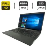 Ультрабук Dell Latitude 5501 / 15.6" (1920x1080) IPS / Intel Core i7-9850H (6 (12) ядра по 2.6 - 4.6 GHz) / 16 GB DDR4 / 240 GB SSD M.2 / Intel UHD Graphics 630 / WebCam б/в