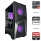 Збірка під замовлення: ігровий ПК MSI MAG Forge 100M Black Tower / AMD Ryzen 5 5600 (6 (12) ядер по 3.5 - 4.4 GHz) / 16 GB DDR4 / 1000 GB SSD M.2 / AMD Radeon RX 6700 XT, 12 GB GDDR6, 192-bit / 650W б/в